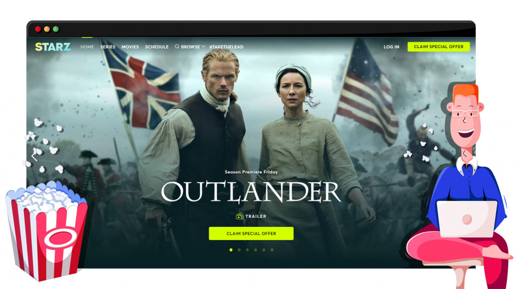 Kijk Outlander seizoen 7 op Starz