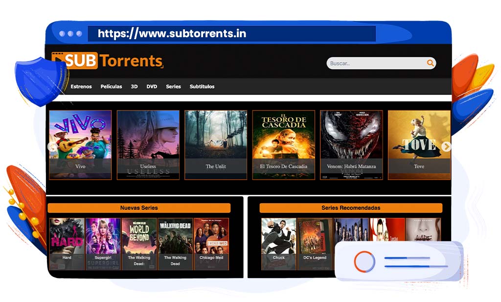 SubTorrents sitio de torrents