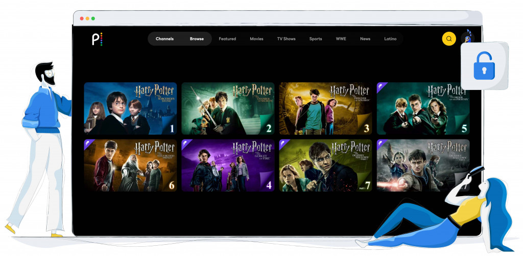 Peacock TV diffuse les films d'Harry Potter en streaming