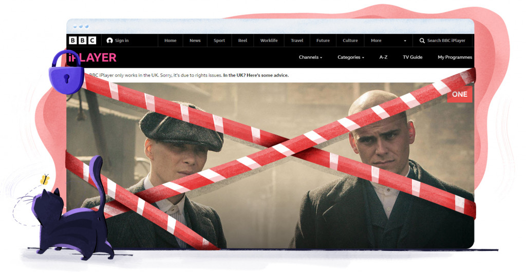 BBC iPlayer blocked outside of the UK