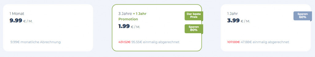 Planet VPN Abonnementpläne und Preise