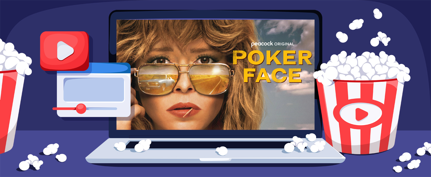 Hoe kun je de neiuwe serie Poker Face nu al zien?