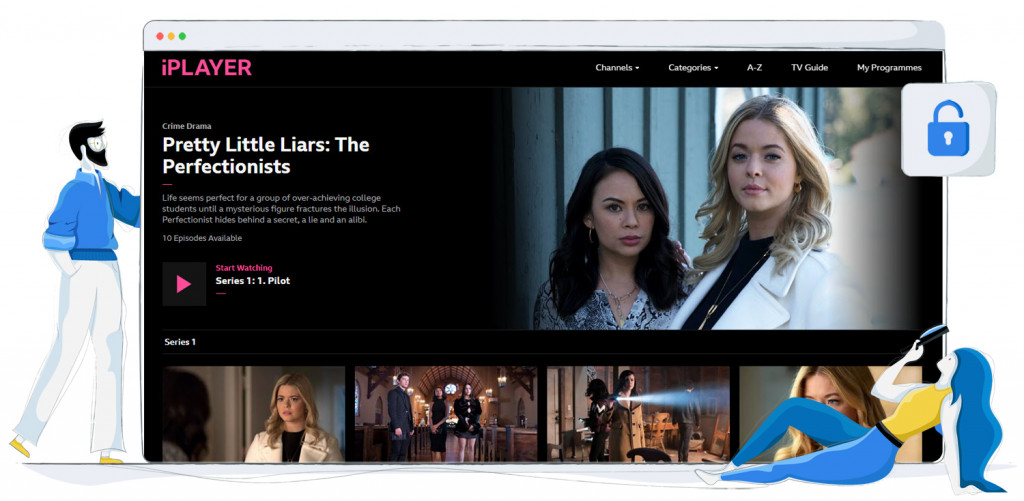 Pretty Little Liars: The Perfectionist streaming op BBC iPlayer