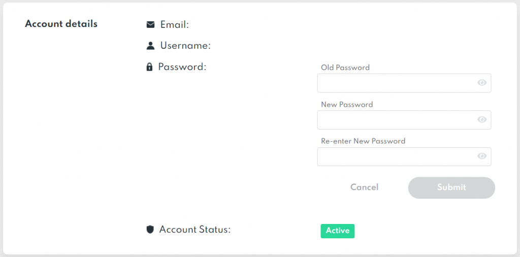 PrivadoVPN accounts access