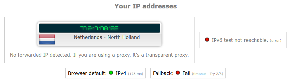 security test ProtonVPN