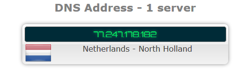 DNS test ProtonVPN