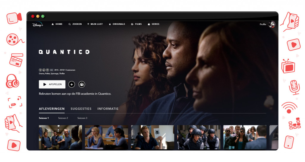 Quantico streaming op Disney Plus in Nederland