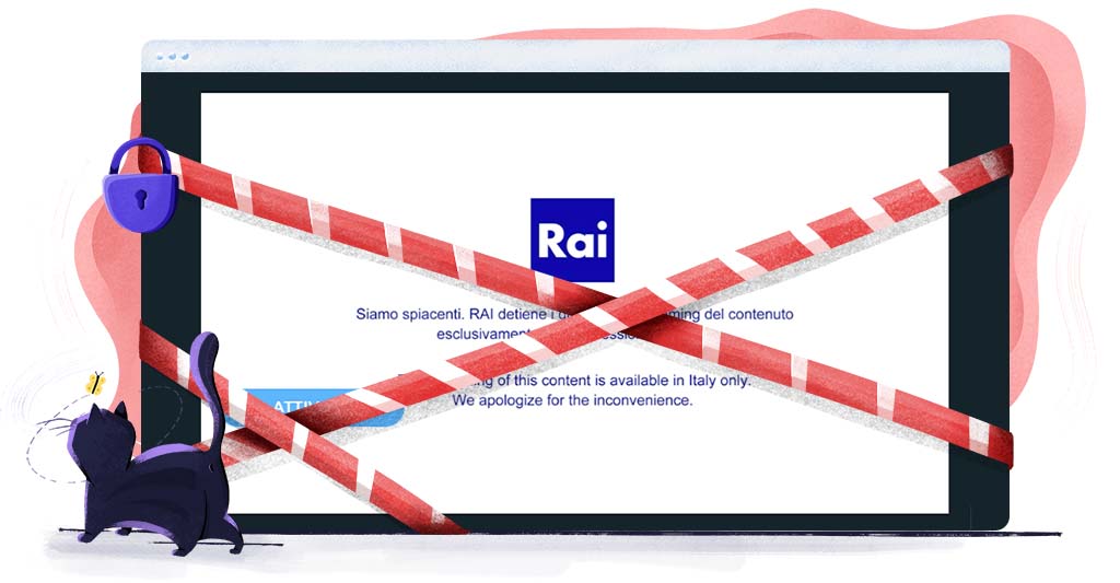 RaiPlay no está disponible en España