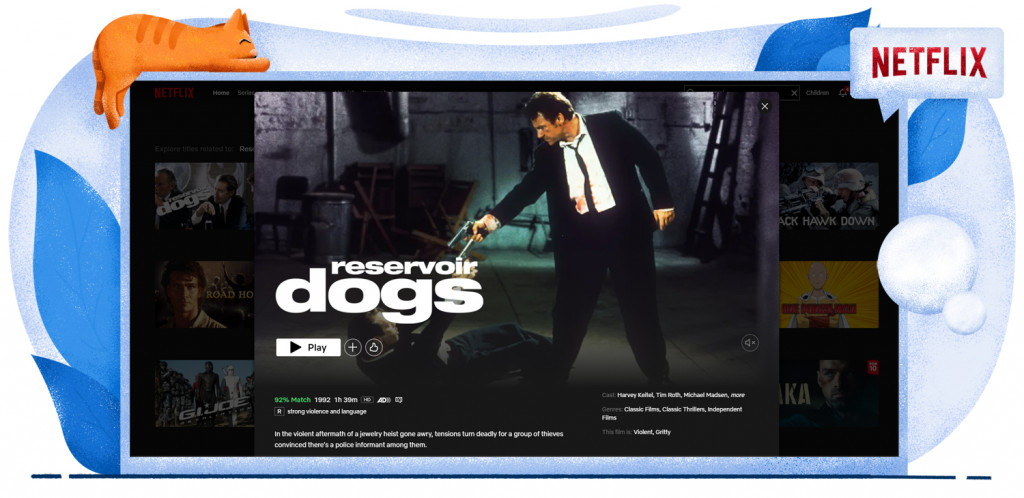 Reservoir Dogs streaming op Netflix in de VS