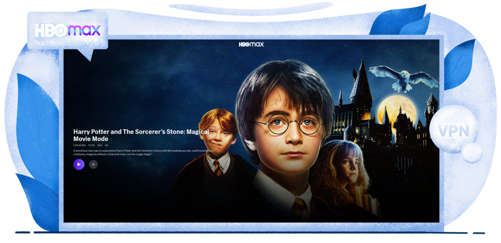 The Harry Potter Saga streaming on HBO Max