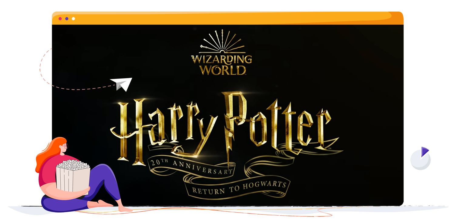 Evento per l'anniversario di Harry Potter