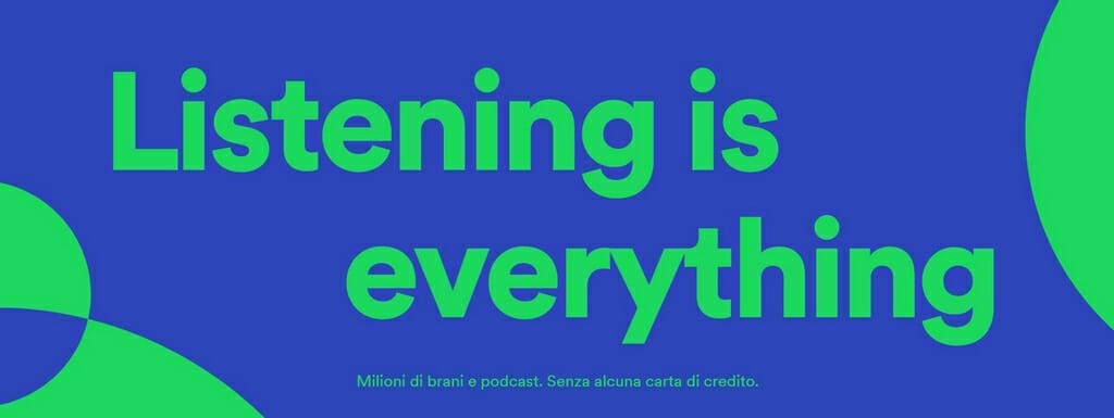 Spotify - servizio di musica più popolare