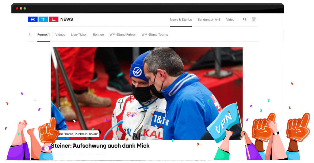 RTL überträgt einige Formel-1-Rennen