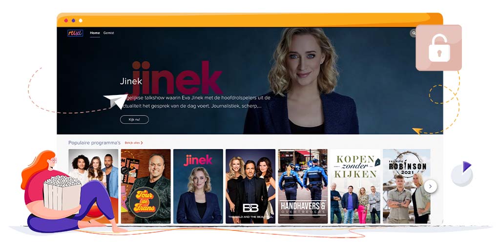 Kijk RTL XL in het buitenland met een VPN