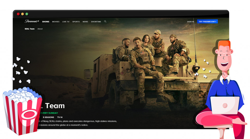 SEAL Team in streaming su Paramount Plus negli USA