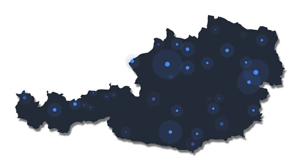 Servidores de NordVPN en Austria