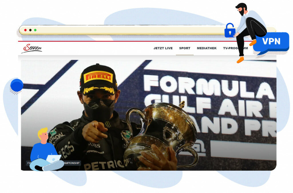 La Formule 1 en streaming sur Servus TV