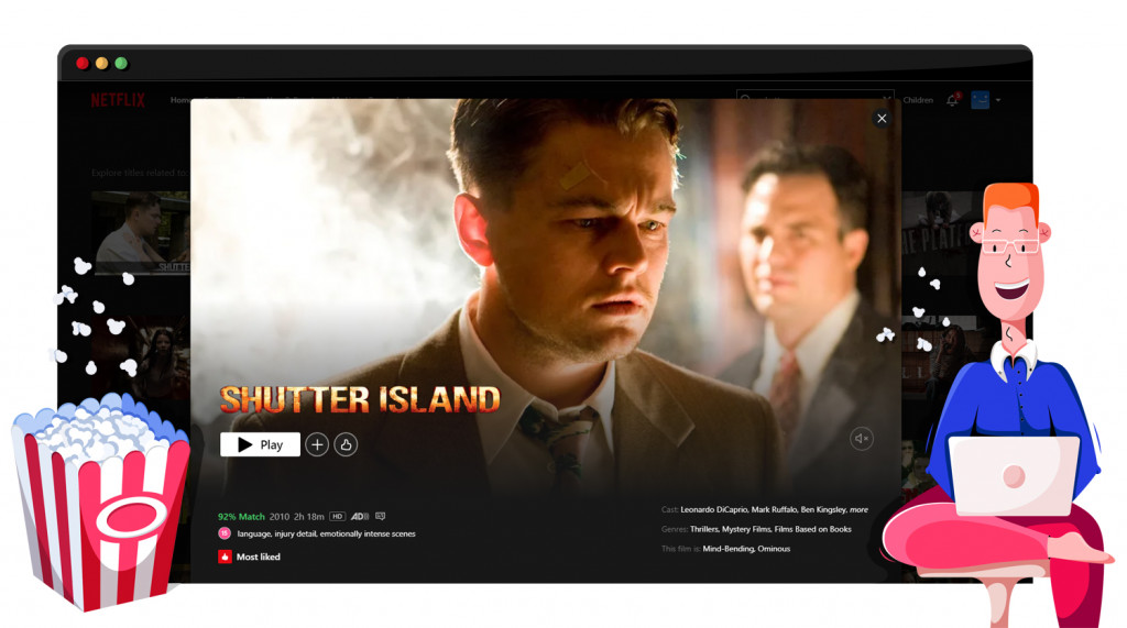 Shutter Island streaming op Netflix in het Verenigd Koninkrijk