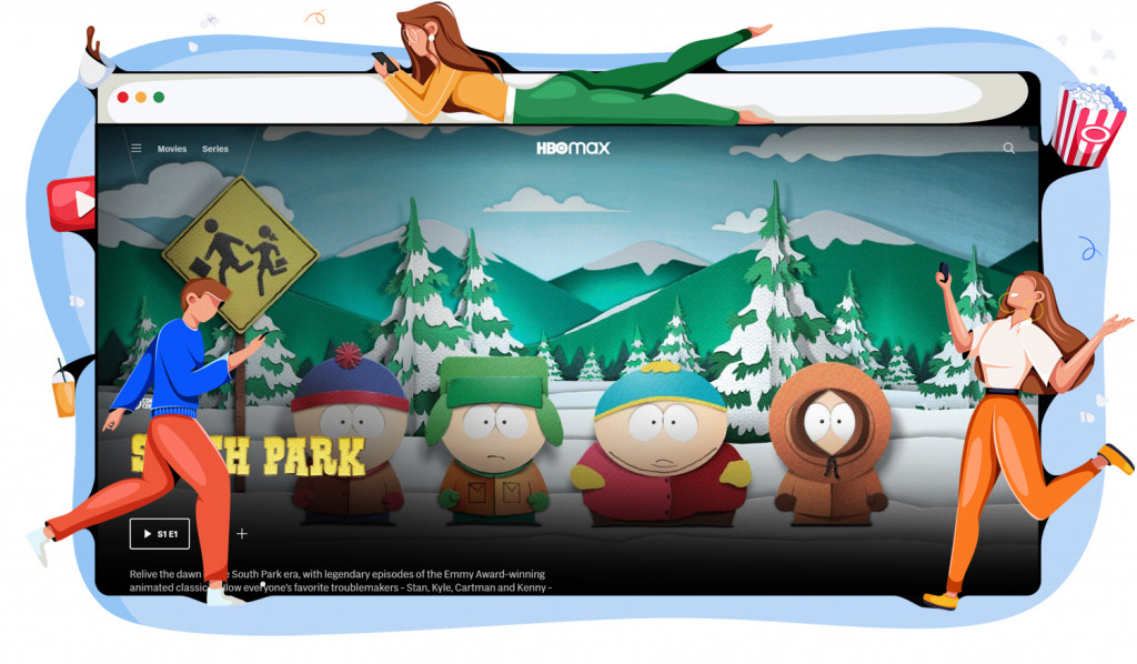 South Park streaming op HBO Max in de VS