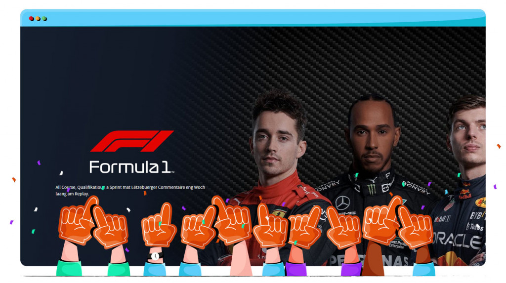 La Formule 1 en streaming gratuit sur RTL Zwee au Luxembourg