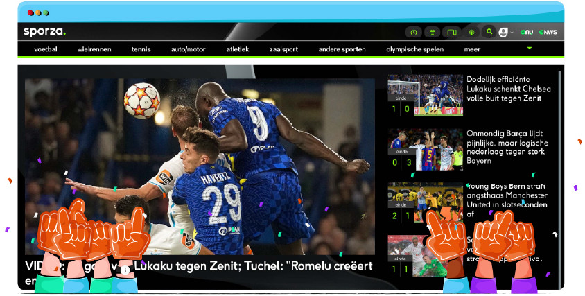 Sporza met een VPN kijken