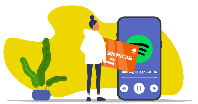 Spotify puede tener requisitos de pago específicos para cada región