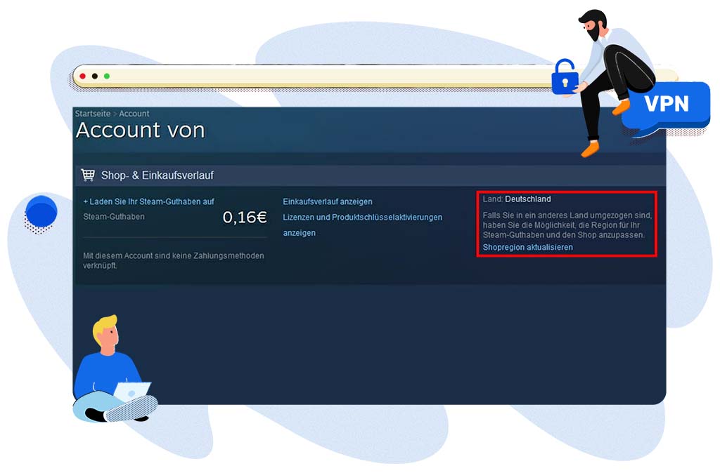 Steam Store Shopregion Aktualisiren