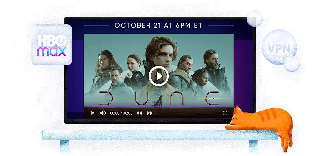 Stream Dune on HBO Max with a VPN