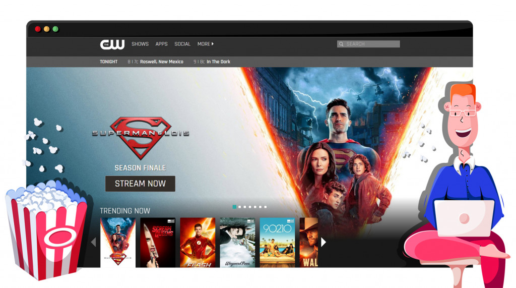 Superman&Lois in streaming sulla piattaforma ufficiale CW