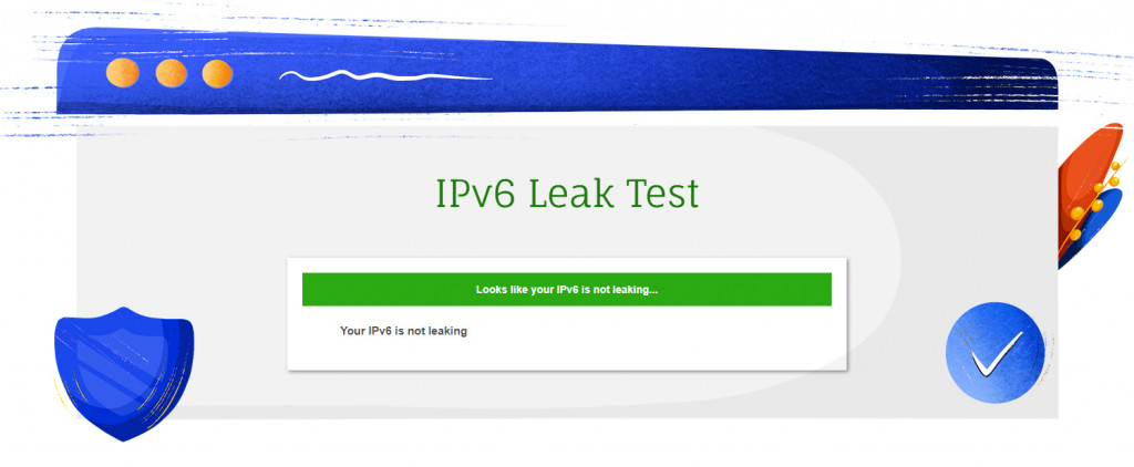 Surfshark IPv6 leak test