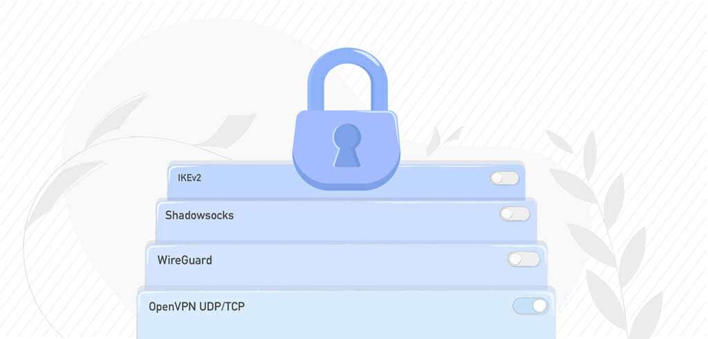 Von Surfshark unterstützte VPN-Protokolle