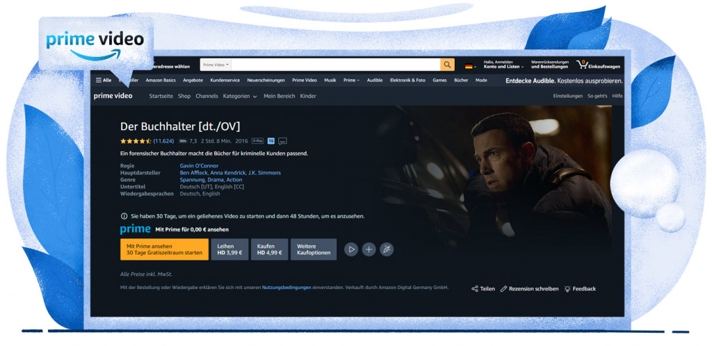 Der Buchhalter auf Amazon Prime Video streamen