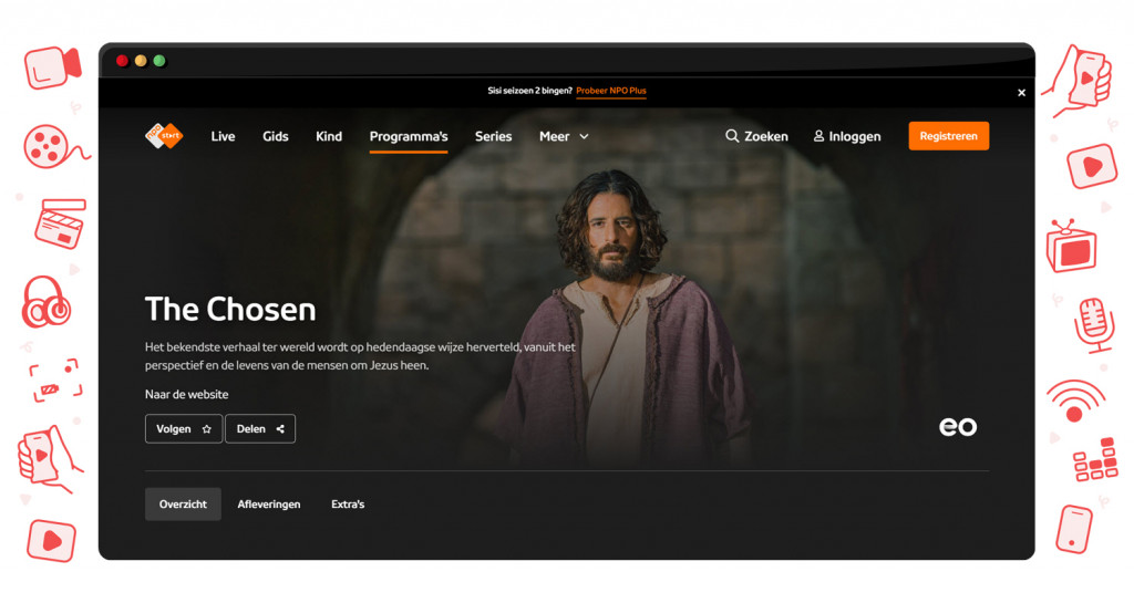 The Chosen streaming op NPO in Nederland