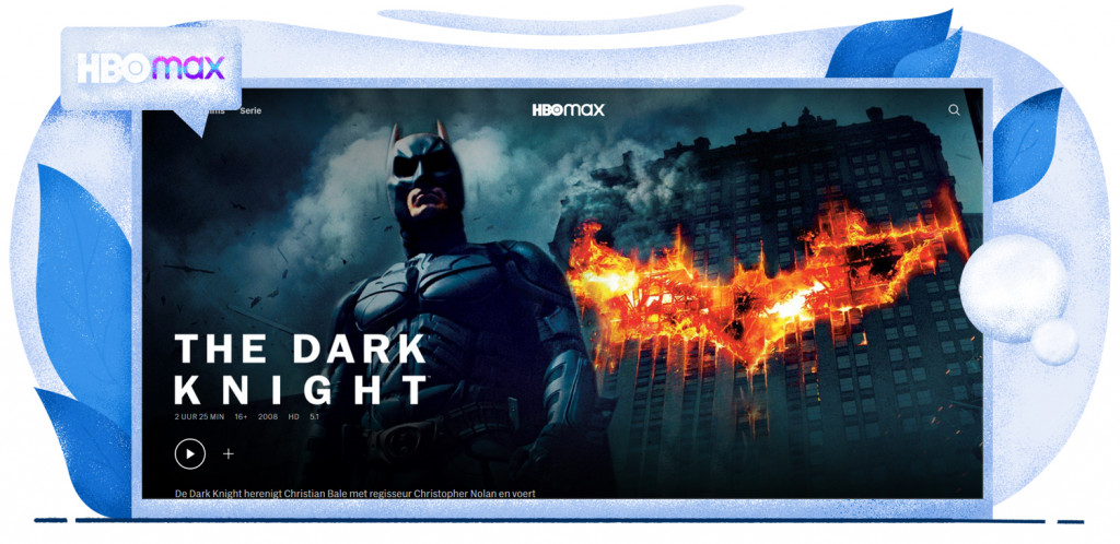 The Dark Knight streaming op HBO Max in Nederland