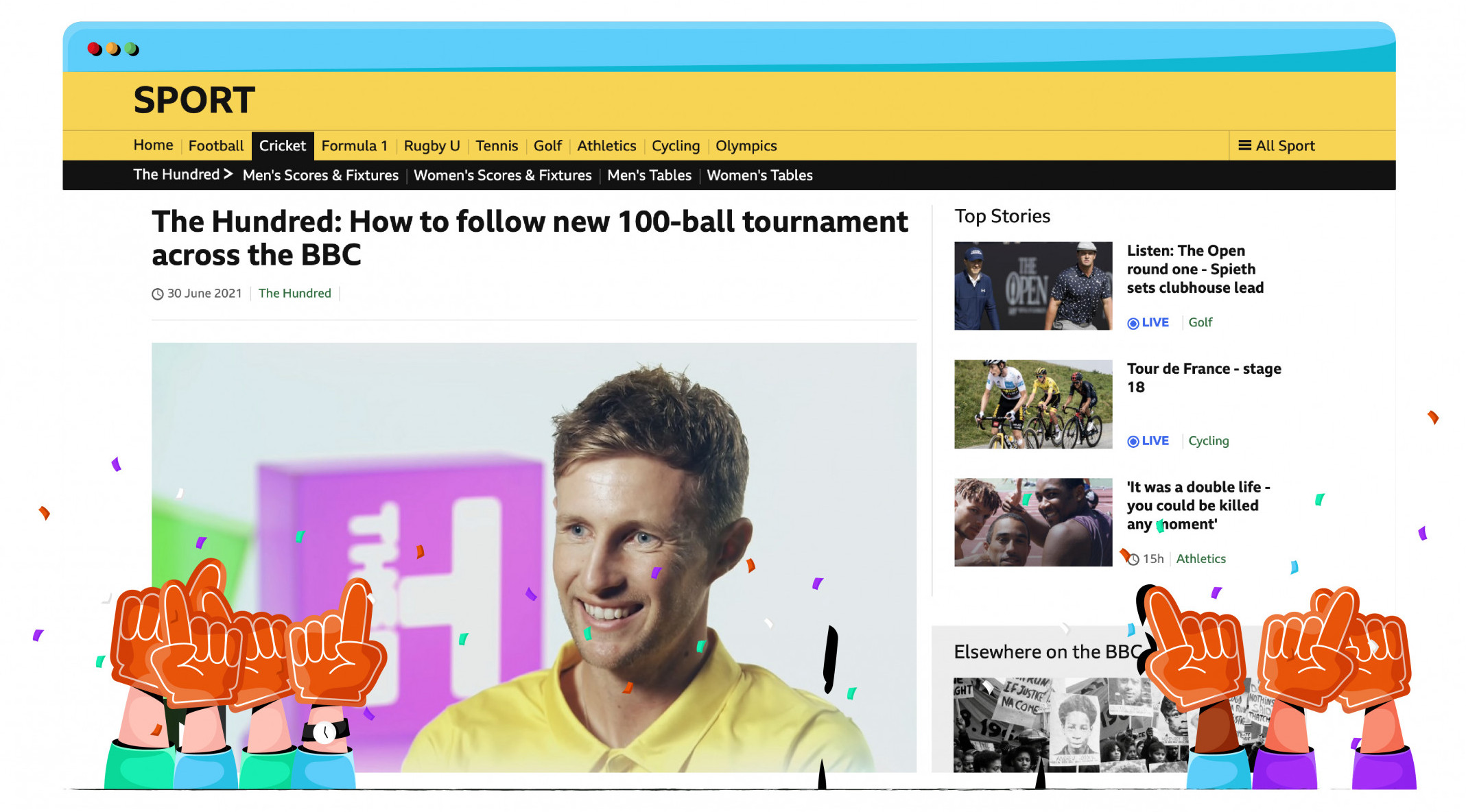 Watch The Hundred on BBC iPlayer with a VPN
