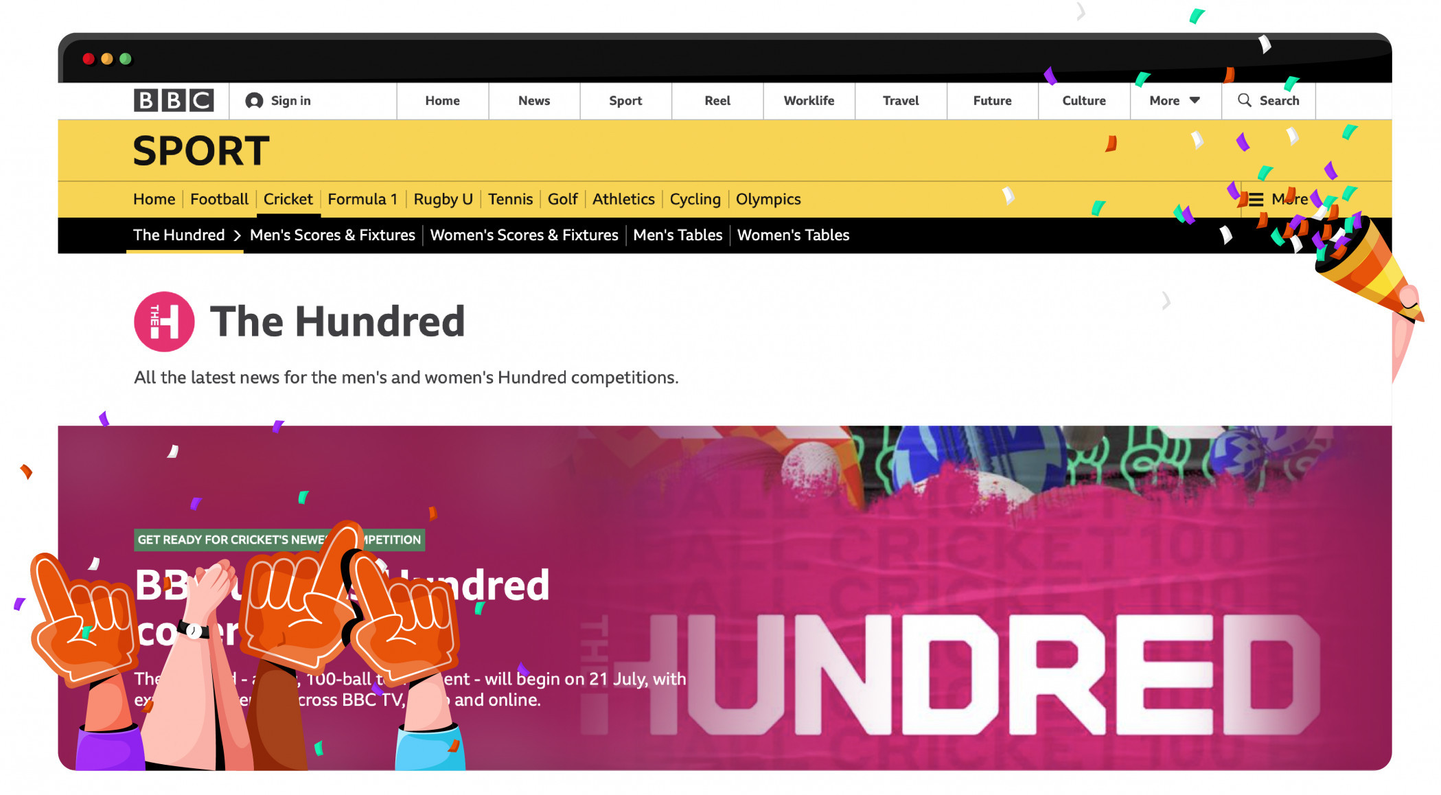 The Hundred streaming on BBC iPlayer for free