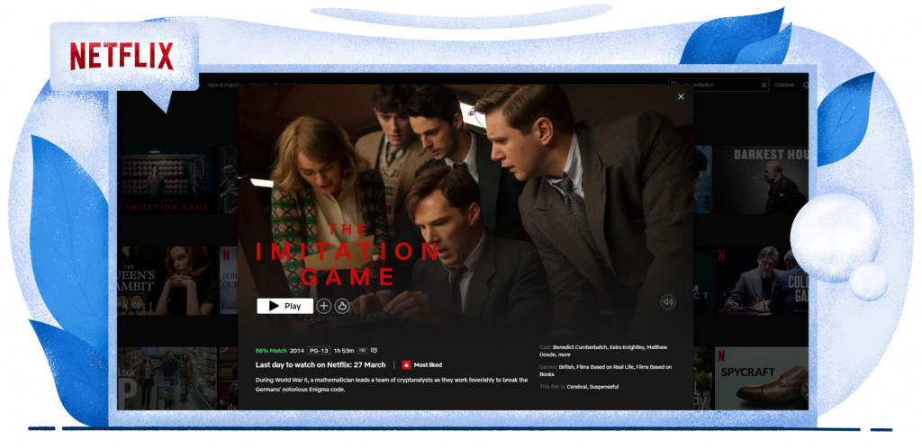 The Imitation Game streamen op Netflix in de VS