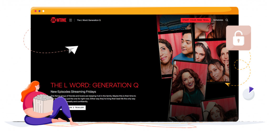 The L World: Generation Q streaming op Showtime