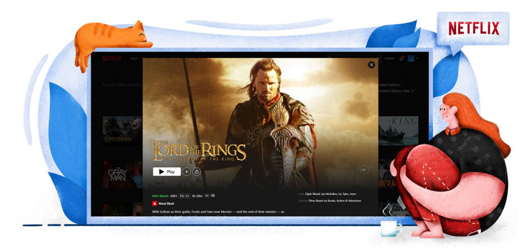 The Lord of the Rings: The Return of the King streamen op Amerikaanse Netflix