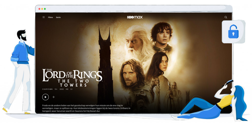 The Lord of the Rings: The Two Towers streamen op HBO Max