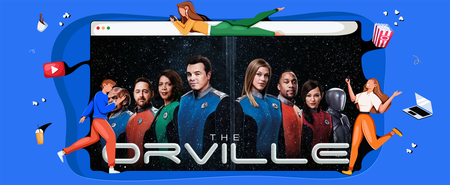 Hoe je The Orville nu gratis kunt streamen