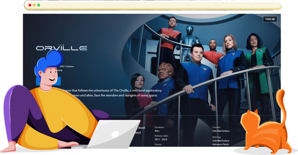 The Orville streamt auf Disney+ in Deutschland