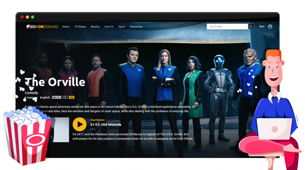 The Orville seizoen 3 gratis te streamen op SBS in Australië