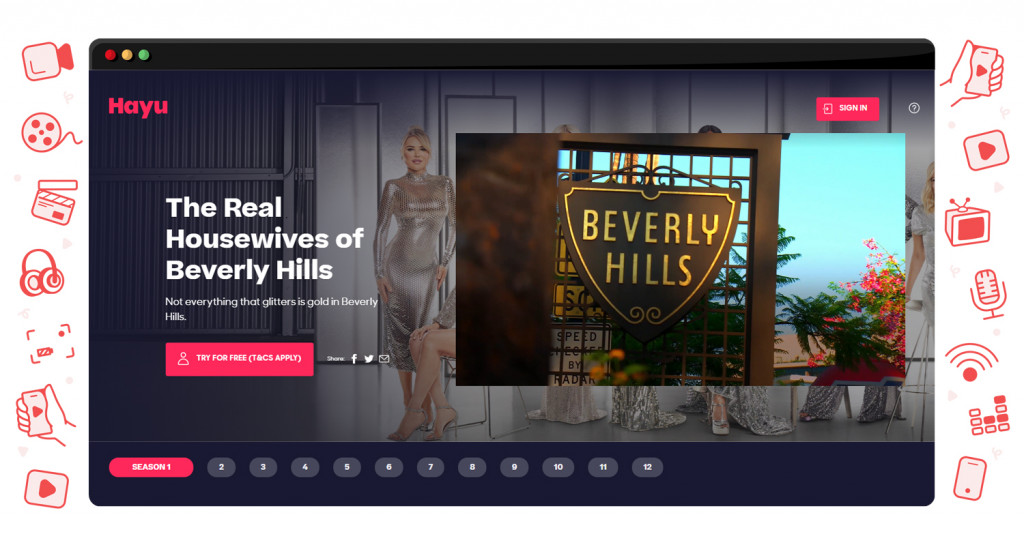 The Real Housewives of Beverly Hills streaming op Hayu in Nederland