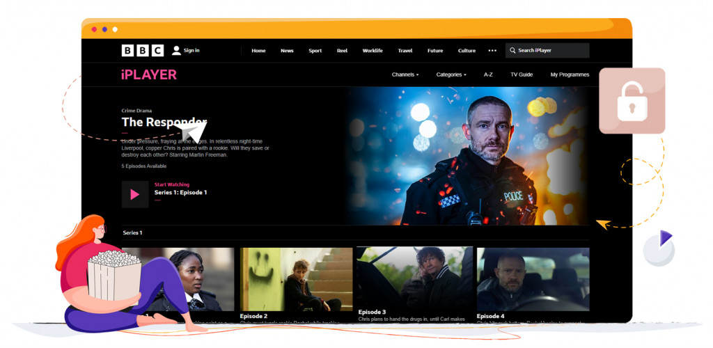 The Reponder streamen op BBC iPlayer