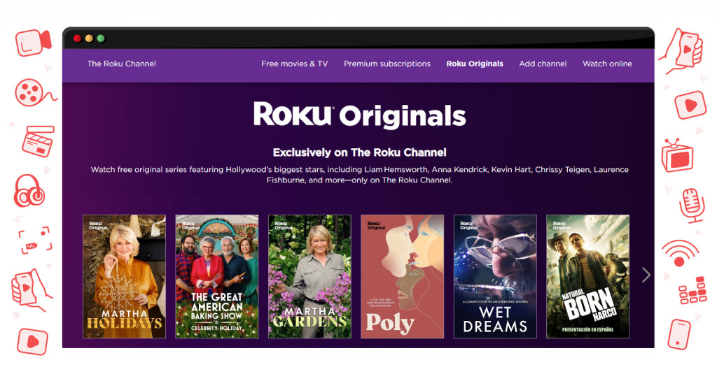 Roku Originals streaming op het Roku Channel