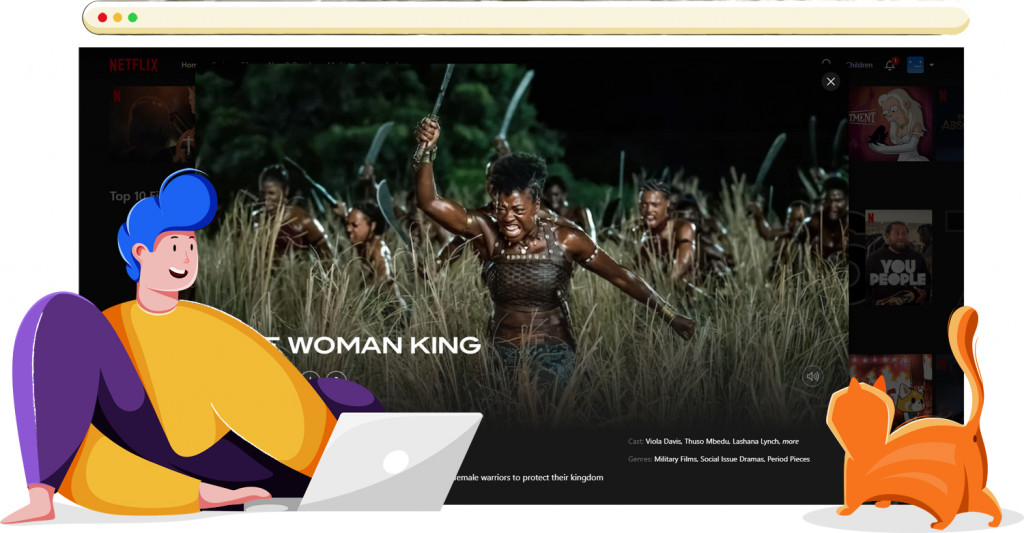 The Woman King streamen op Amerikaanse Netflix
