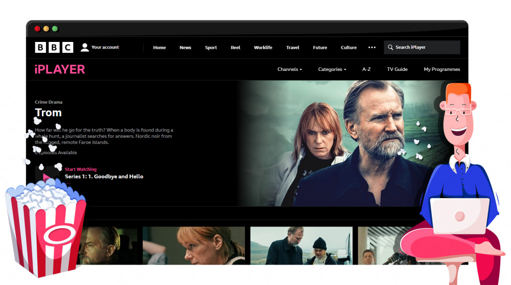 Trom gratis streaming op BBC iPlayer