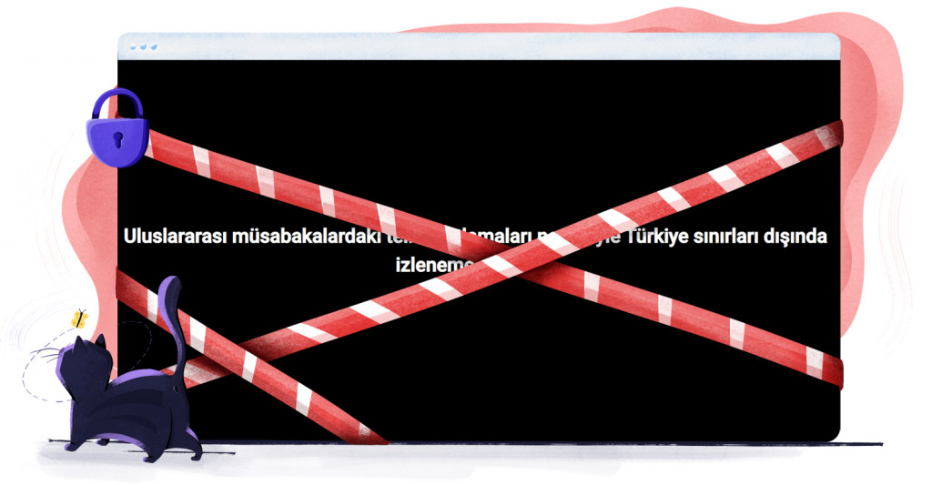 Türkiye dışında TRT kanalları engellendi