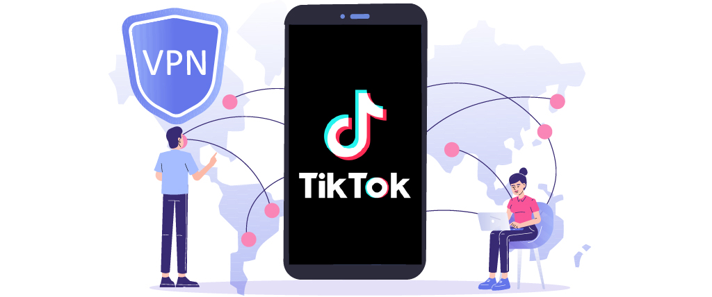 Bypass restrictions on TikTok with a VPN